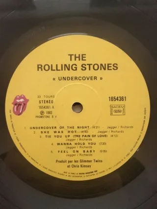 Vinilo LP Rolling Stones Undercover