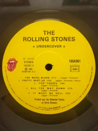 Vinilo LP Rolling Stones Undercover