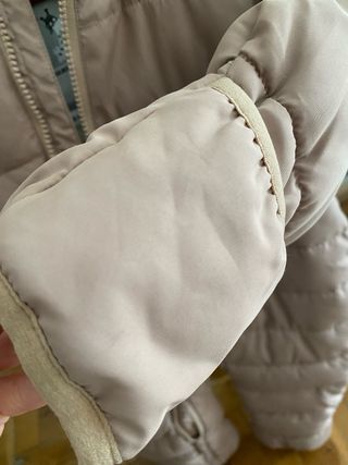 Peto impermeable invierno bebé