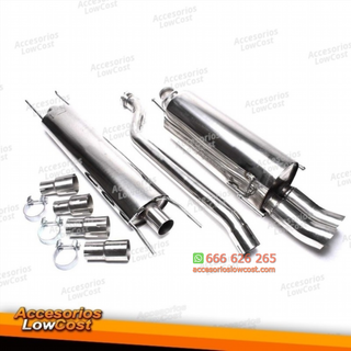 Sistema de escape TA Technix de acero inoxidable