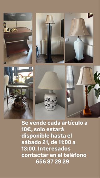 Lampade da tavolo e da terra