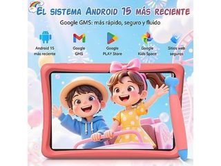 Tablet Infantil TABWEE K10 64GB Rosa