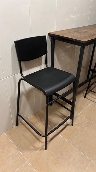 URGE Mesa alta cocina con 2 taburetes