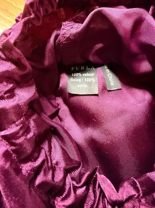 Portagioie da viaggio Furla in velluto