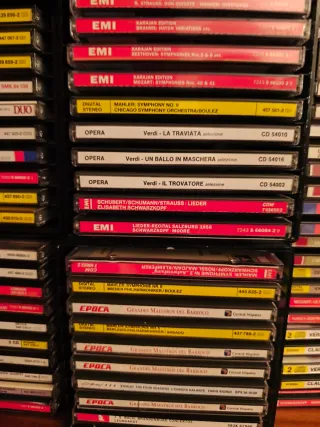 Colección CDs Música Clásica, Ópera, Jazz