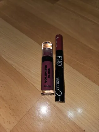 Pack 2 glosses morados sin estrenar