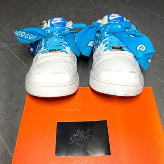 Nike Air Force 1 Custom Bandana Azzurra – Nuove –