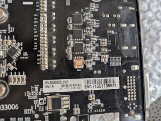 Tarjeta Gráfica Gigabyte RX 550 2GB GDDR5