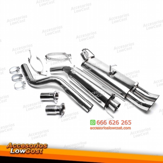 Sistema de escape de acero inoxidable TA Technix