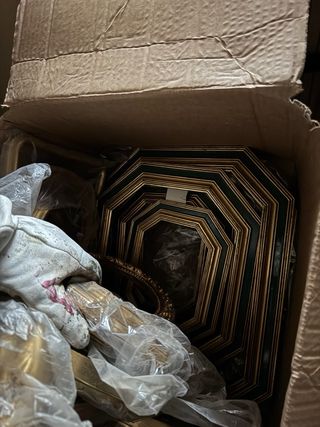 Marcos Ovalados Dorados y Marrones y Otros.