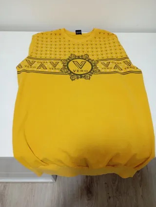 Sudadera Versace Amarillo Mostaza Talla M