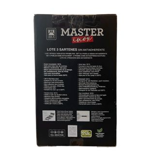 BRA Master Set de sartenes 20-24-28 cm