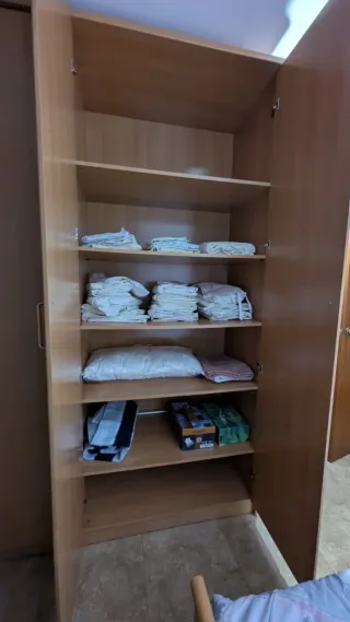 Armario doble 4 puertas madera