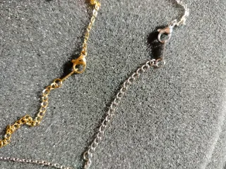 Collana con chiave di violino argento