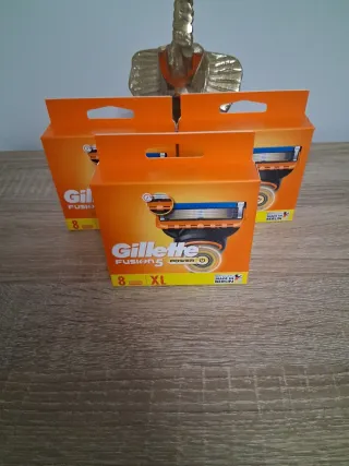 Gillette Fusion5 Power - 8 Recambios XL