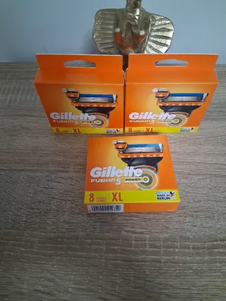 Gillette Fusion5 Power - 8 Recambios XL