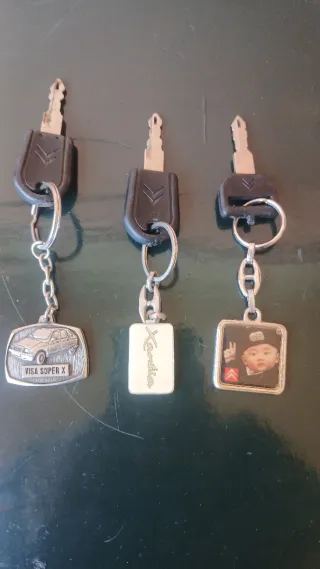 Llaveros Citroën vintage