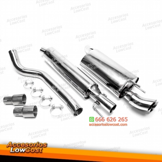 Sistema de escape TA Technix de acero inoxidable