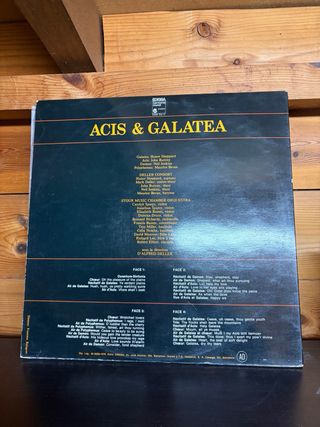 Vinilo Doble Acis & Galatea - Handel