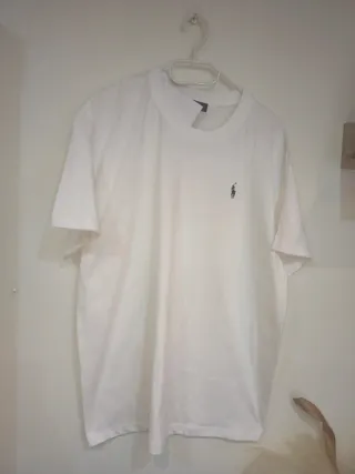 Camiseta Polo Ralph Lauren Blanca Talla XL