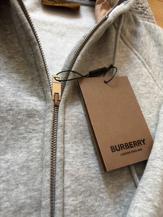 Sudadera Burberry con cremallera