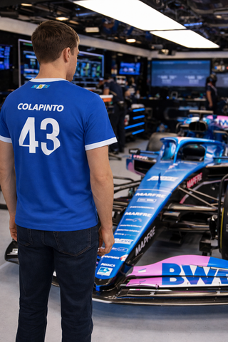 Camiseta F1 Franco Colapinto Alpine #Vamosnene
