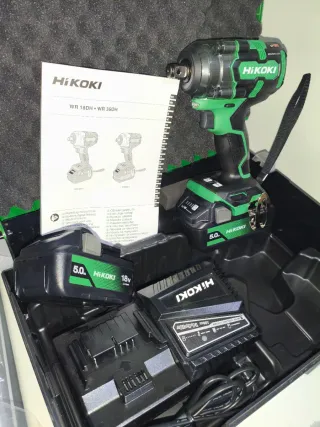 Llave de impacto HIKOKI 18V 5Ah 1/2