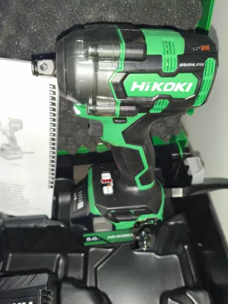 Llave de impacto HIKOKI 18V 5Ah 1/2