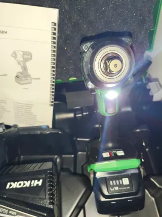 Llave de impacto HIKOKI 18V 5Ah 1/2