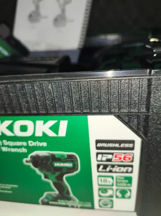 Llave de impacto HIKOKI 18V 5Ah 1/2