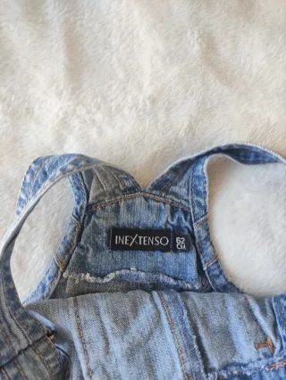 Peto vaquero bebé talla 62