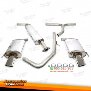 Sistema de escape TA Technix Duplex de acero inox