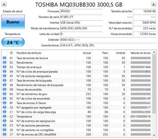 Disco Duro Externo Toshiba 3TB USB 3.0