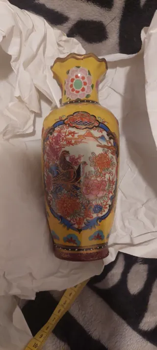 Jarrón de porcelana