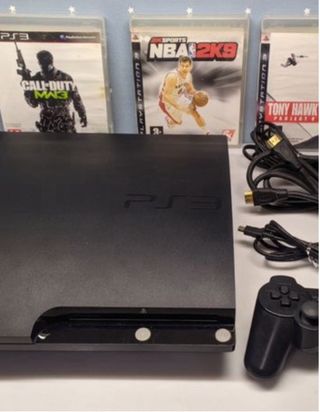 Consola PS3 + 3 Juegos + Mando