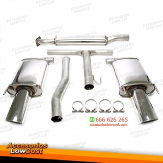 Sistema de escape TA Technix Duplex de acero inox