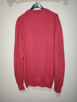 Maglione Fred Perry Rosso Uomo Tag ki