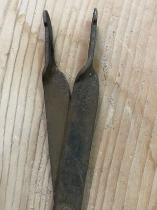 Antiguas tijeras de forja siglo XIX