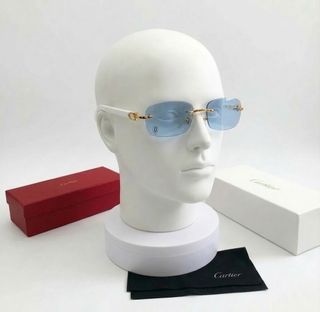 Gafas Cartier C Decor Azules Degradadas