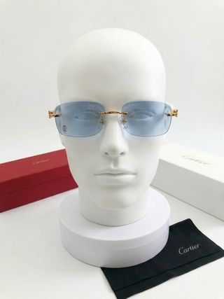 Gafas Cartier C Decor Azules Degradadas
