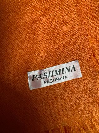 Sciarpa Pashmina Arancione