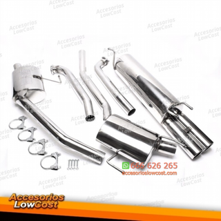 Sistema de escape de acero inoxidable TA Technix