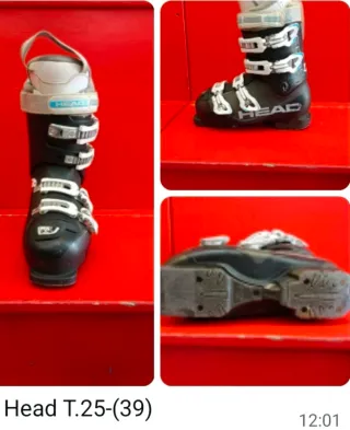 Botas de esquí Head T.25 (Talla 39)
