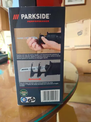 Sierra de sable Parkside Performance 20V