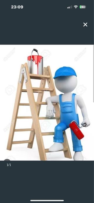 Pintor.   Se pintan vallas de exterior. Y puertas