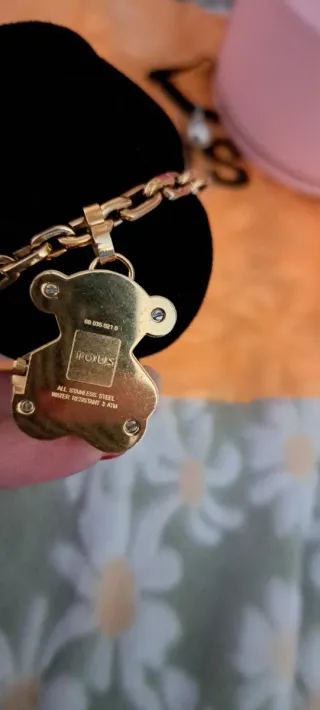 Reloj Tous Oso Dorado vintage