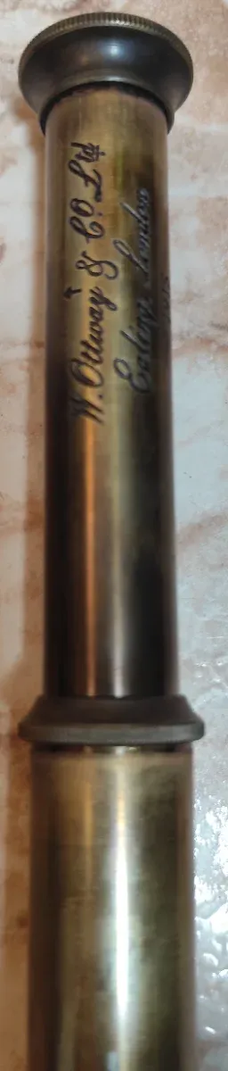 Catalejo Náutico W.Ottwai&Co(1915)Latón.