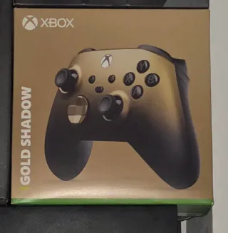 Mando Xbox Gold Shadow Dorado