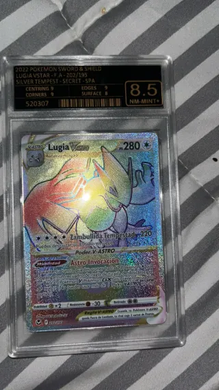 Lugia VSTAR 202/195 PSA 8.5 NM-MINT+