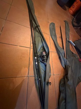 Kit Pesca Carp Fishing Soportes Cañas